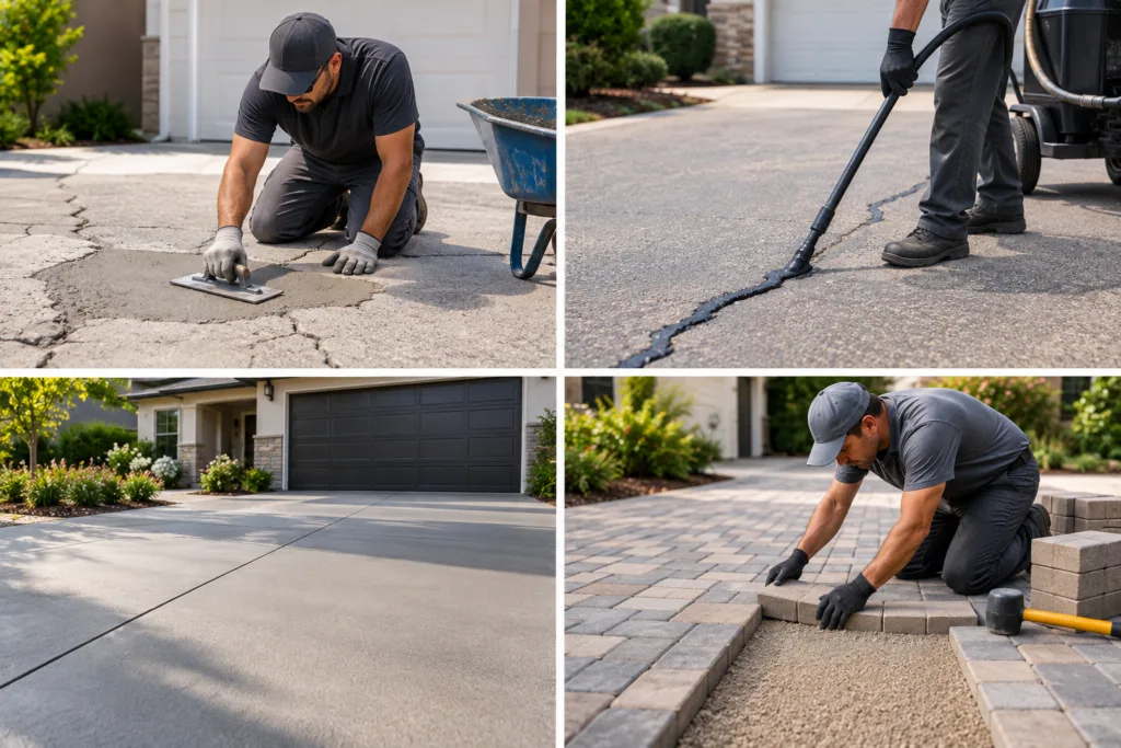 Driveway Repair Experts