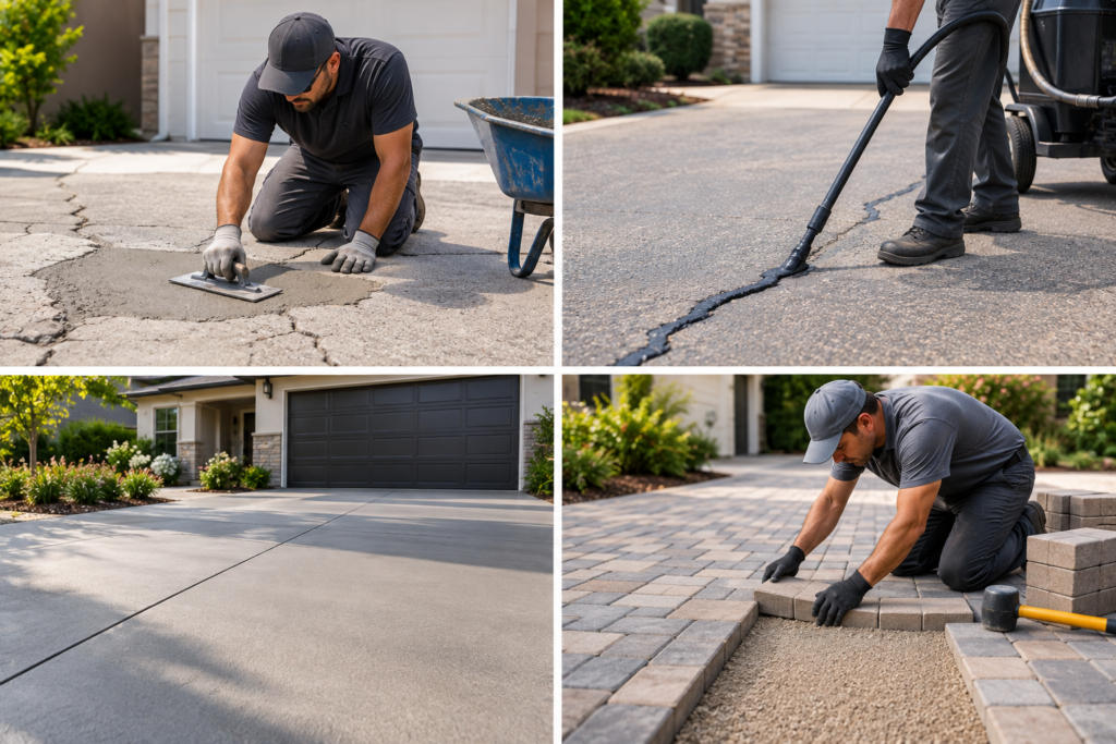 Driveway Repair Experts